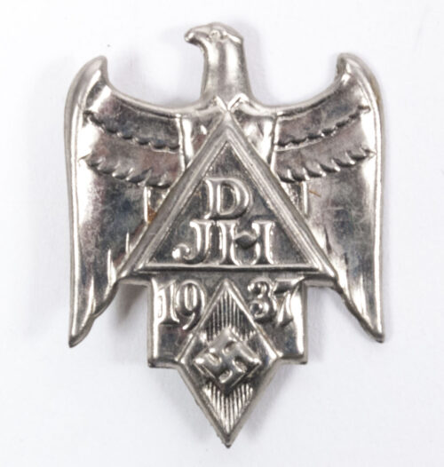Hitlerjugend (HJ) Deutsche Jugend Herbergen 1937 abzeichen