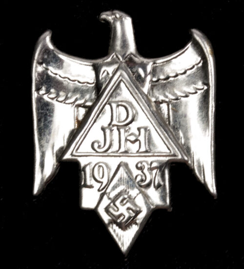 Hitlerjugend (HJ) Deutsche Jugend Herbergen 1937 abzeichen