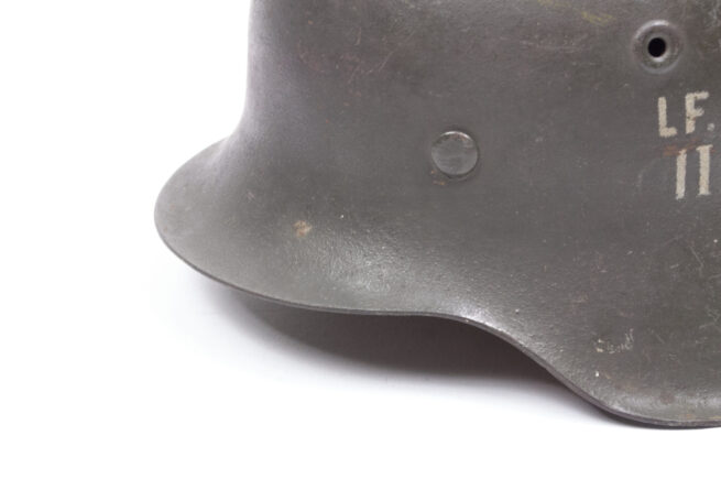 (Denmark) Danish WW2 reissued M42 Lokal Forsvars Region III helmet with decal