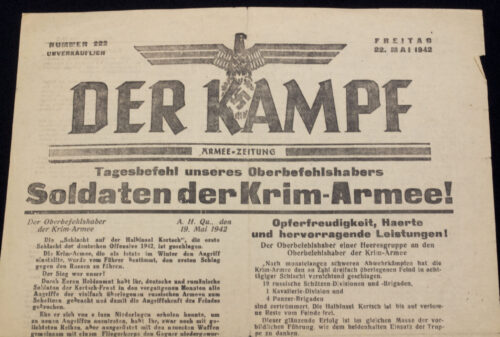 (Newspaper) Der kampf - Armee Zeitung 22. Mai 1942