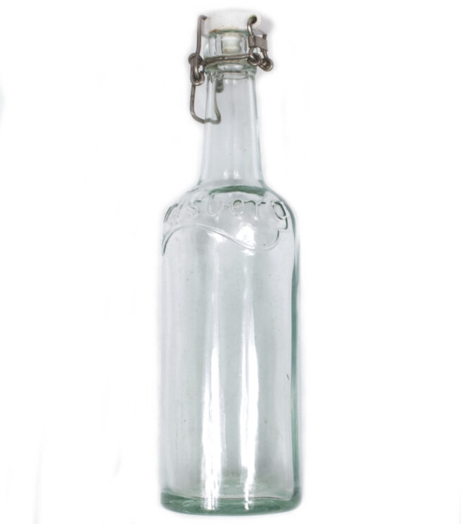 (Denmark) Large 12 liter Carlsberg bottle with swastika (1936)