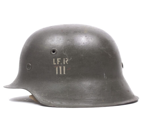 (Denmark) Danish WW2 reissued M42 Lokal Forsvars Region III helmet with decal