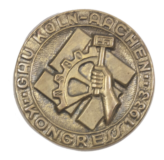NSBO - Gau Köln-Aachen Kongress 1933 abzeichen