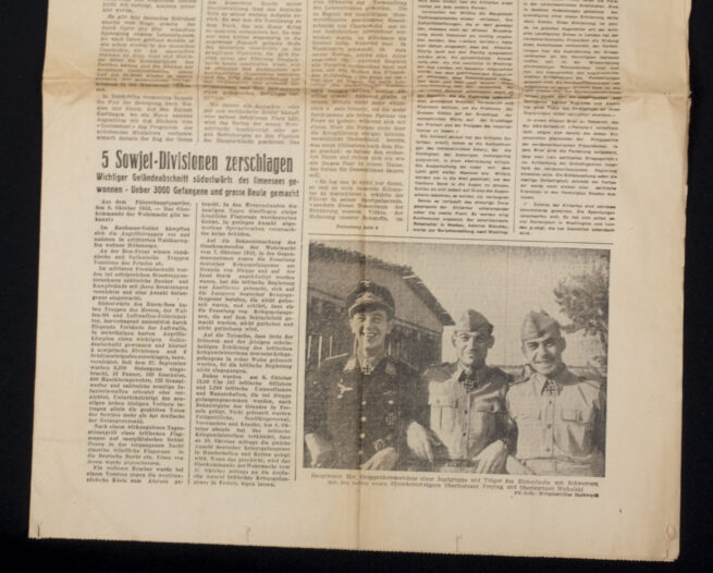 (Newspaper) Adler im Süden - Frontzeitung für Luftwaffe und Kriegsmarine 1942