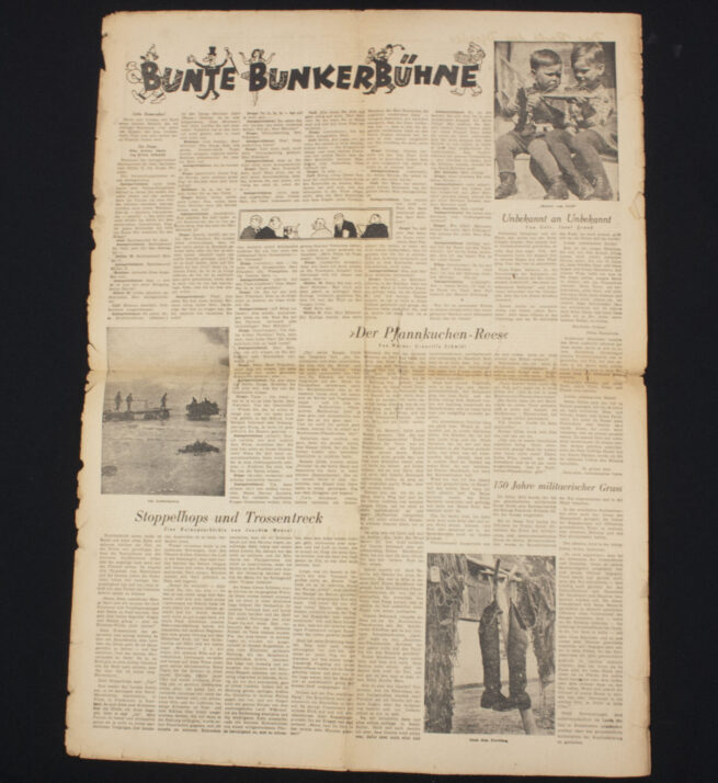 (Newspaper) Gegen Engeland - marine Frontzeitung an der Kanakküste 1943