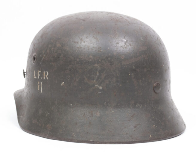 Denmark-Q64-M40-Danish-WW2-reissued-“Lokal-Forsvars-Region-II”-helmet