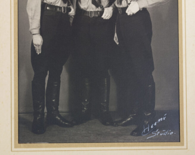 (Denmark) DNSAP Schwab brothers photo in map - rare (2)