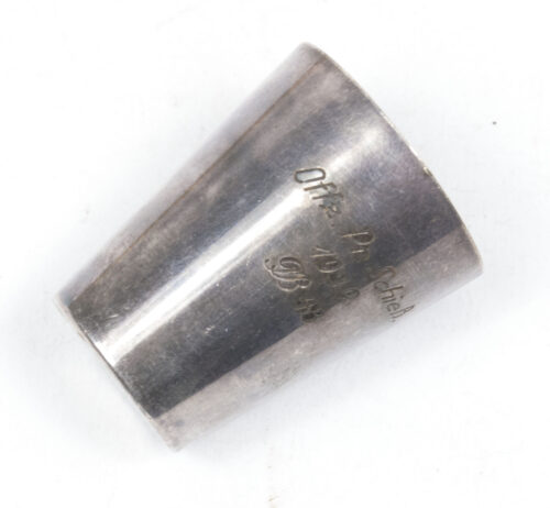 Silver “Schnappsbecher” Offz. Pr. Schiss. 1939 IR 48