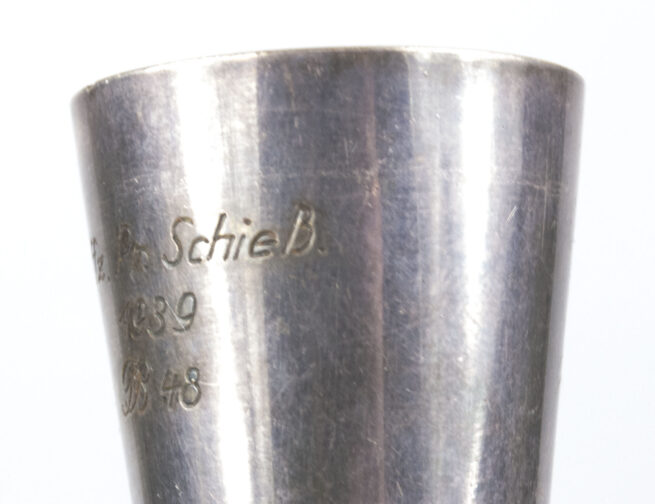 Silver “Schnappsbecher” Offz. Pr. Schiss. 1939 IR 48