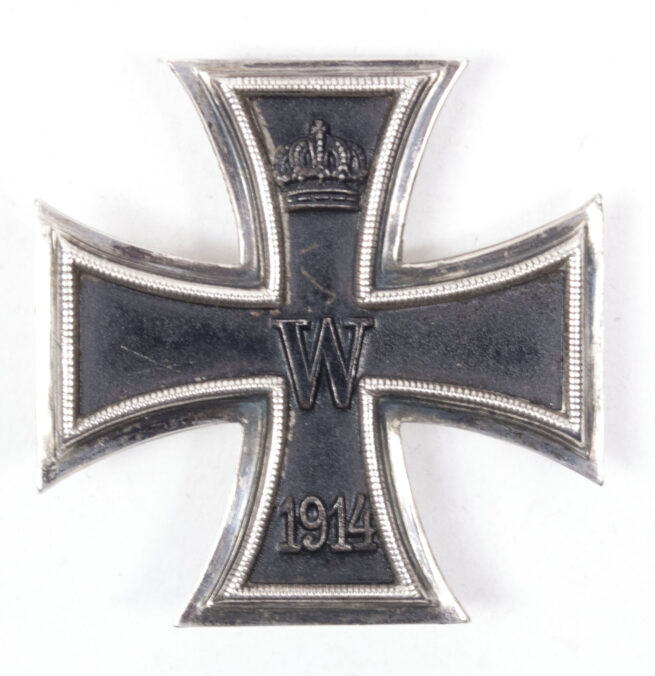 WWI Eisernes Kreuz Erste Klasse (EK1) Iron Cross first Class (Maker “KO”) + case
