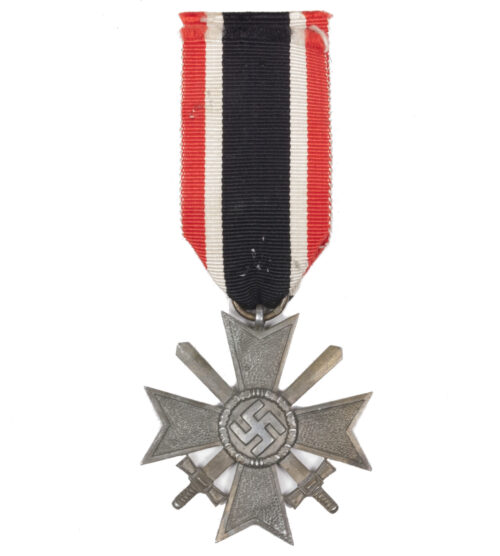 Kriegsverdienstkreuz (KVK) mit Schwerter War Merit Cross with swords MM 41 (Gebrüder Bender Oberstein) - RARE MAKER