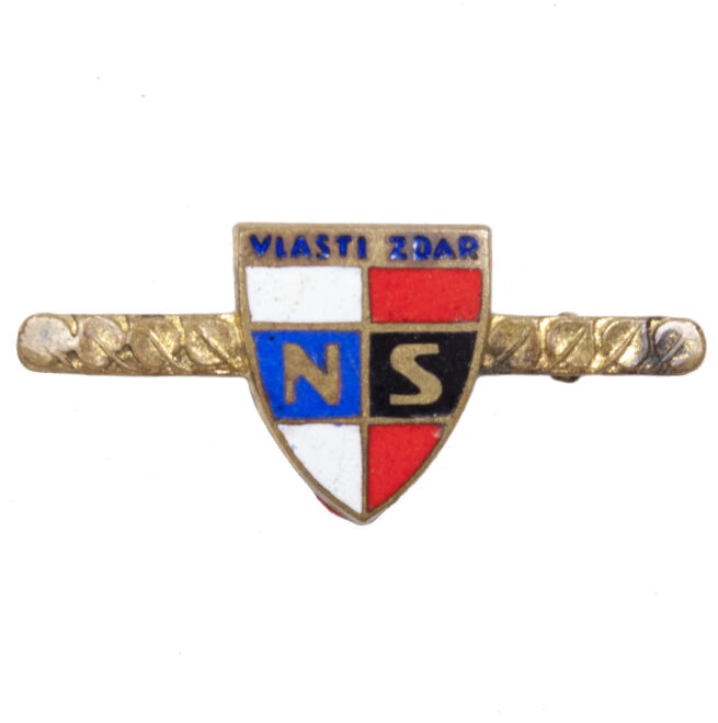 (Czech) NS Vlasti Zdar membership badge (brooch type)