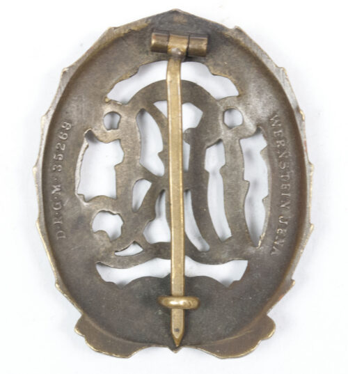 Deutsches Reichssportabzeichen (DRL) bronze – (Maker Wernstein Jena)