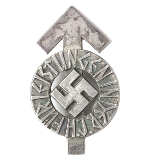 Hitlerjugend (HJ) Leistungsabzeichen in zilver (Cupal) #98683 (Maker RZM M134)