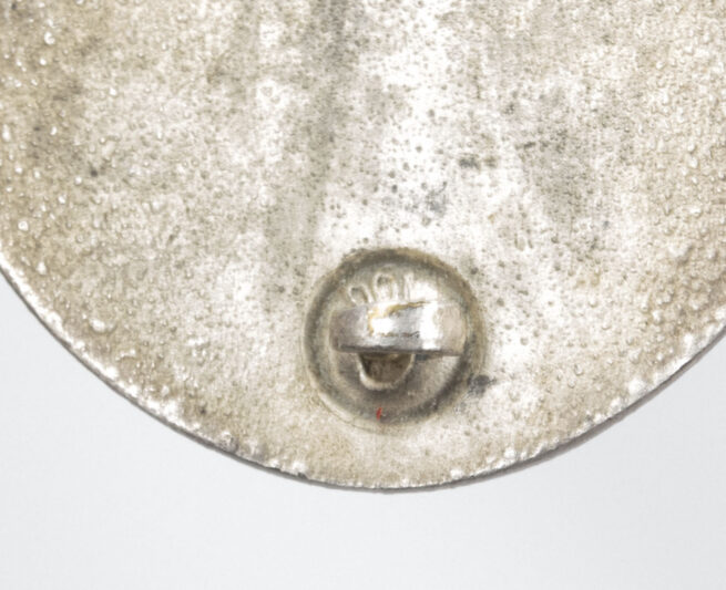 Verwundetenabzeichen silber (VWA) Woundbadge in silver “100” (maker Wächtler & Lange)