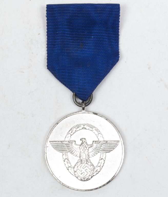 Polizei Dienstauszeichnung 8 Jahre mit Etui Police 8 Years service medal + case (1)