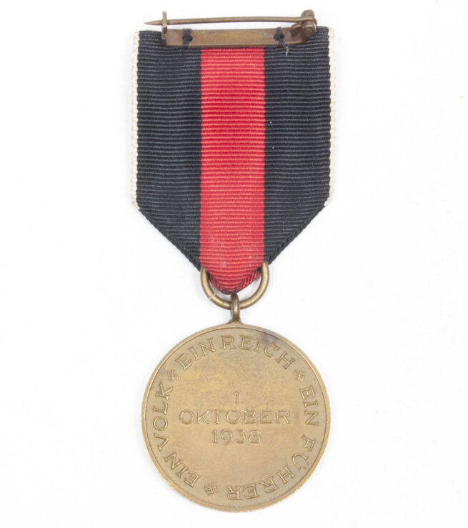 Sudetenland Annexation medal + case