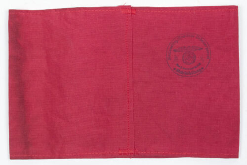 NSDAP Armband with district stamp