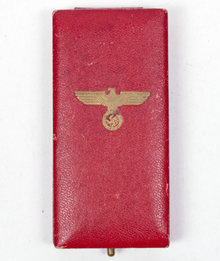 Anschluss medaille + etui / Austria annexation medal + case (1938)
