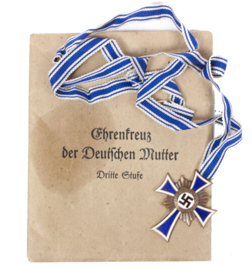 Mutterkeuz bronze Motherscross bronze + enveloppe (Maker Klein & Quenzer)
