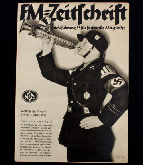 (Magazine) SS-FM Zeitschrift - Reichsführung SS für fördernde Mitglieder - 2. Jahrgang/Folge 3 (1936)