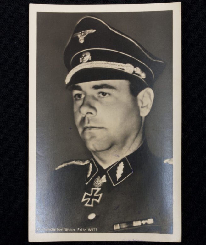 (Postcard) SS-Standartenführer Fritz Witt (Photo Hoffmann)