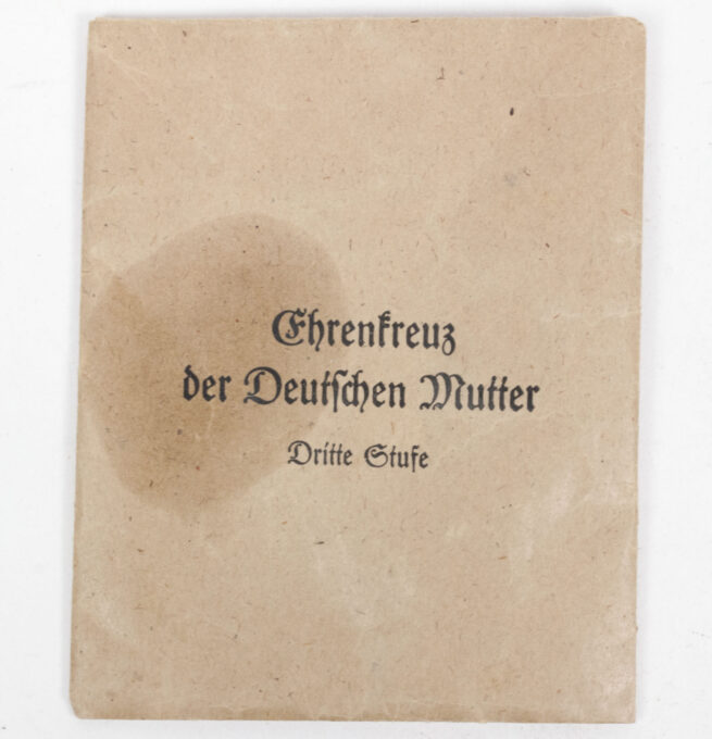 Mutterkeuz bronze Motherscross bronze + enveloppe (Maker Klein & Quenzer)