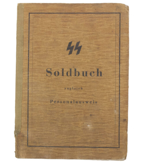 Waffen-SS Soldbuch 25th Waffen Grenadier Division Hunyadi (1945)