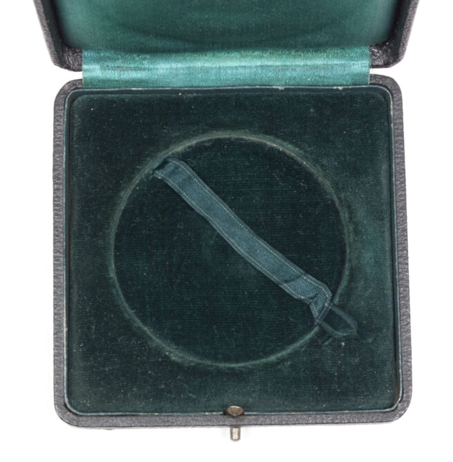 Hoesch Aktiengesellschaft - Medaille Für Treue Dienste Friedrich Springorum 1858 - 1 April 1933 Hoesch Kölnneuessen für Treue Dienst cased plaque