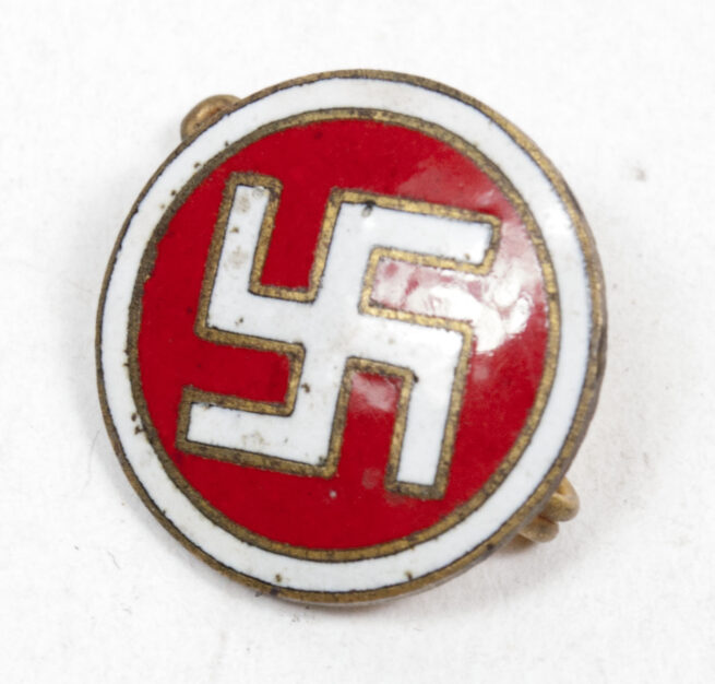 (Denmark) DNSAP – Danmarks Nationalsocialistiske Arbejderparti non-translucent enamel 15mm memberbadge