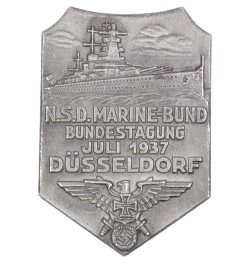 N.S.D. Marine-Bund Bundestagung juli 1937 Düsseldorf abzeichen