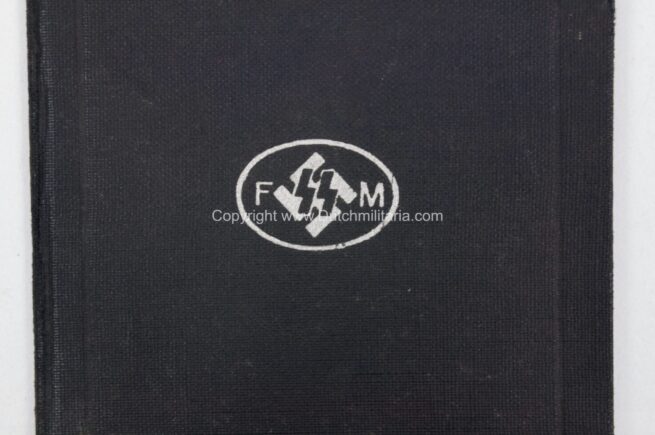 SS-FM Förderndes Mitglied FM-Mitgliedsbuch (1933 edition) - Very rare