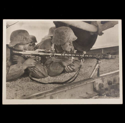 (Postcard) Unsere Waffen-SS MG-Schützen