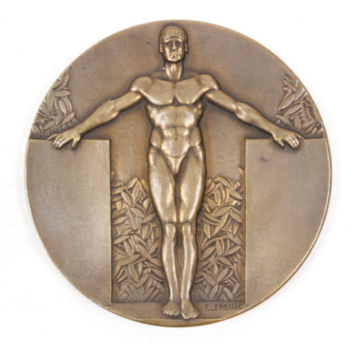 Cased Wehrmachts-Sportwettkämpfe Paris 26.9.1943 table medal
