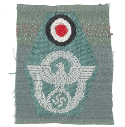 WWII German Polizei M43 cap insignia