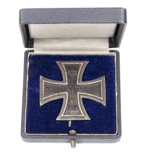 WWI Eisernes Kreuz Erste Klasse (EK1) / Iron Cross first Class (Maker “KO”) + case