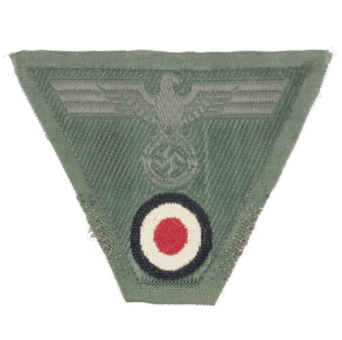 WWII Wehrmacht (Heer) Trapezoid Eagle for M43 cap