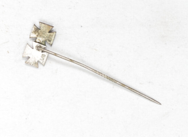 WWII Miniature stickpin Iron cross First + Second class