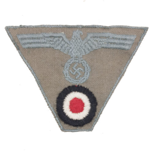 WWII DAK Tropical Trapezoid Eagle for M43 cap