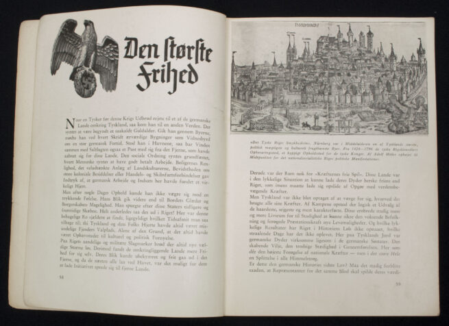 (Danish SS brochure) SS Germansk Budstikke 2. Aargang, Hefte 2 (1942)