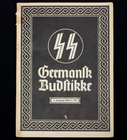 (Danish SS brochure) SS Germansk Budstikke 2. Aargang, Hefte 2 (1942)