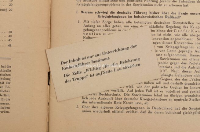 (Brochure) Der Reichsführer SS - Politischer Dienst für SS unf Polizei 1. Folge (1944)