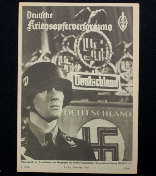 (Magazine) Deutsche Kriegsopferversorgung (NSKOV) 5. Jahrgang Folge 1. (1936)