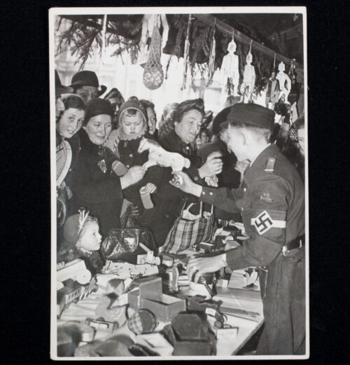 (Pressphoto) Hitlerjugend - Die Weihnachtsmärkte der Hitlerjugend eröffnet (1943)