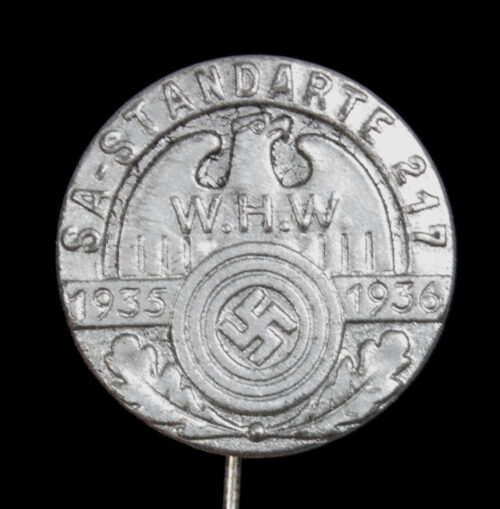 SA Standarte 217 WHW 1935-1936 abzeichen