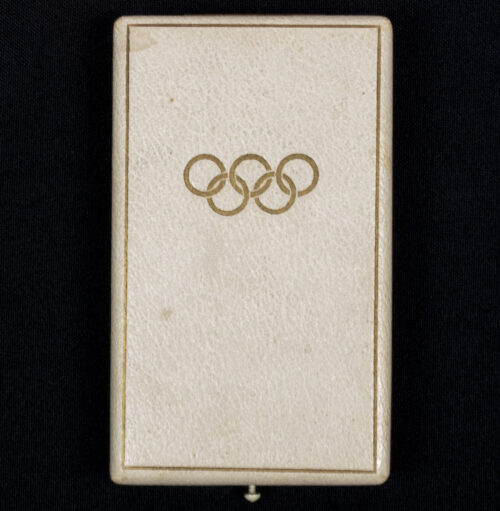 German 1936 Olympic medalOlympia Erinnerungsmedaile + etui