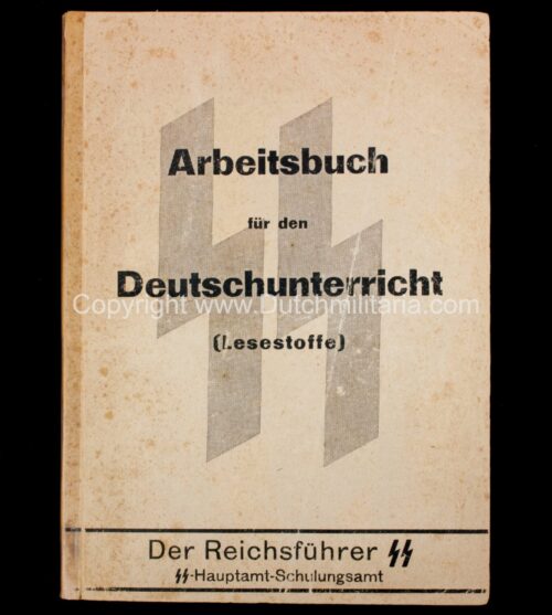 (Book) Der Reichsführer SS - Arbeitsbuch für den Deutschunterricht (194x) - Extremely rare