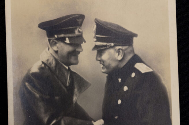 (Postcard) Adolf Hitler und Benito Mussolini