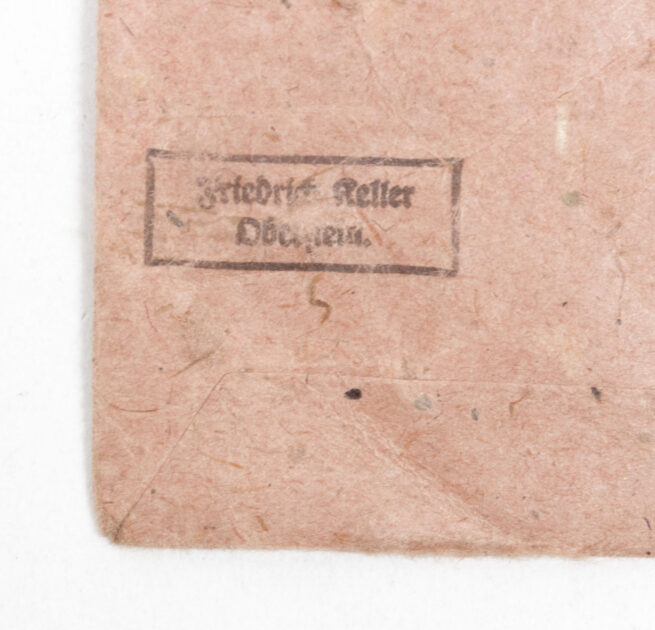 Medaille Winterschlacht im OSten 194142 (Ostmedaille) Tüte (maker Friedrich Keller Oberstein)