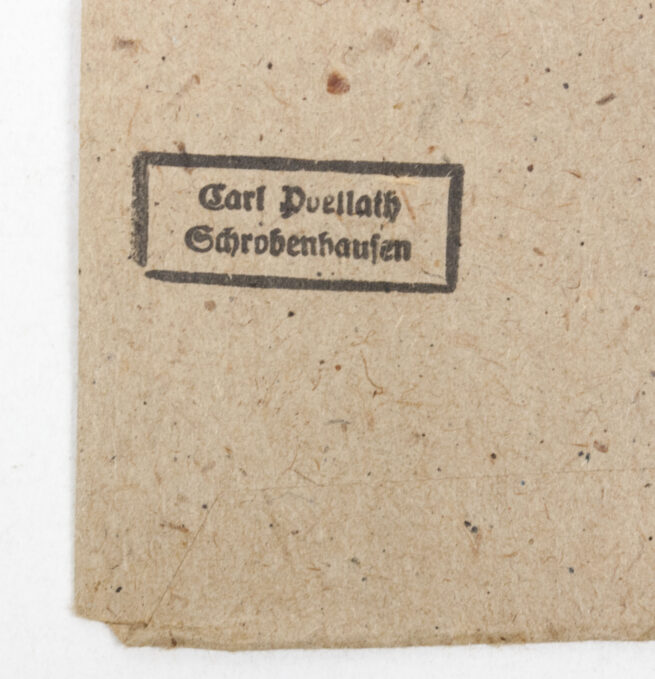 Deutsches Schutzwall Ehrenzeichen (Maker Carl Poellath Schrobenhausen)